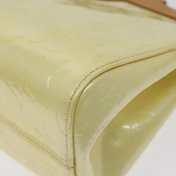 LOUIS VUITTON Monogram Vernis Roxbury Drive Hand Bag Perle M91374 LV Auth BA3610 - Picture 5 of 16